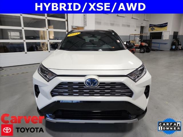 used 2021 Toyota RAV4 Hybrid car, priced at $31,985