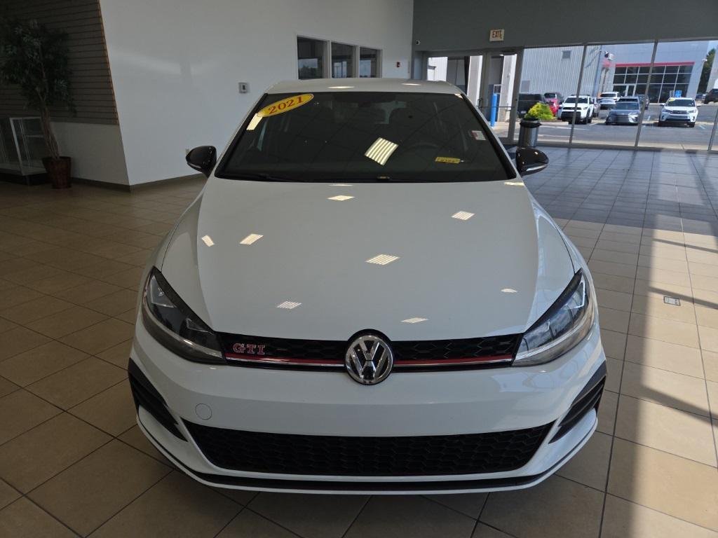 used 2021 Volkswagen Golf GTI car, priced at $21,998