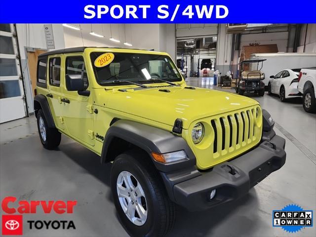 used 2023 Jeep Wrangler car, priced at $31,839