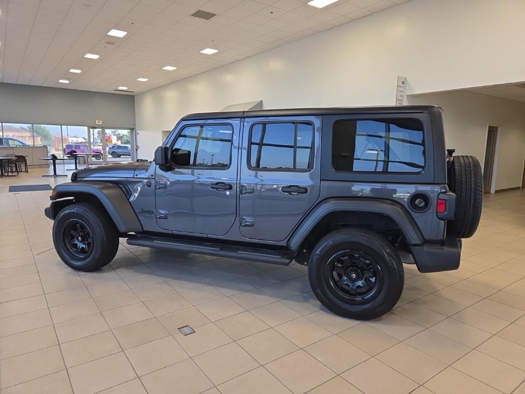 used 2021 Jeep Wrangler Unlimited car, priced at $30,581