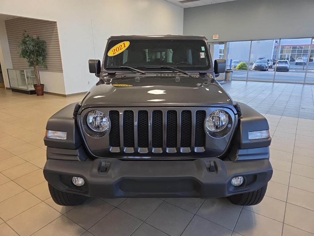 used 2021 Jeep Wrangler Unlimited car, priced at $30,581