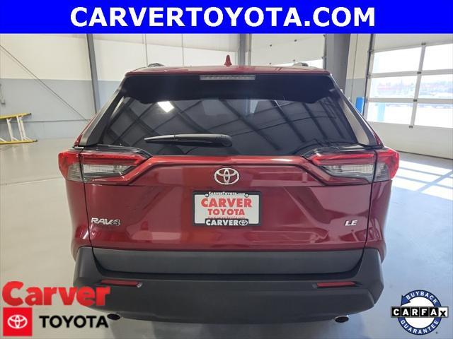 used 2021 Toyota RAV4 car, priced at $23,196