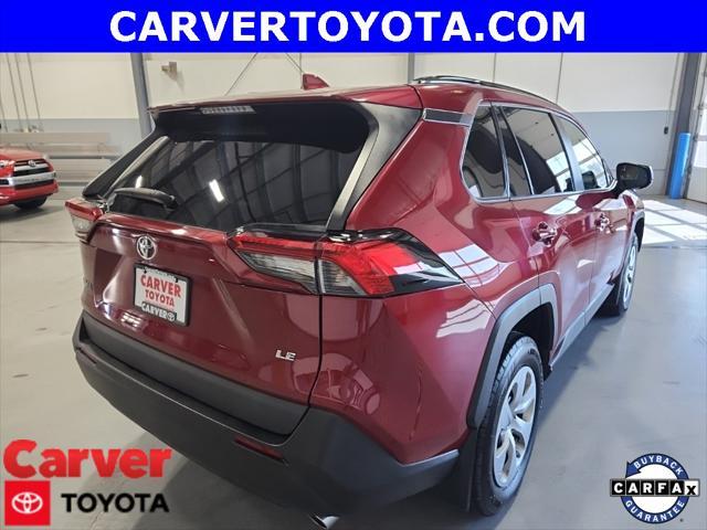 used 2021 Toyota RAV4 car, priced at $23,196