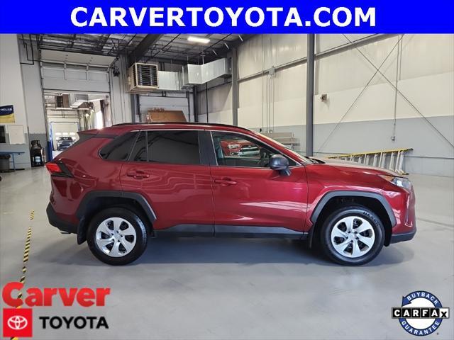 used 2021 Toyota RAV4 car, priced at $23,196