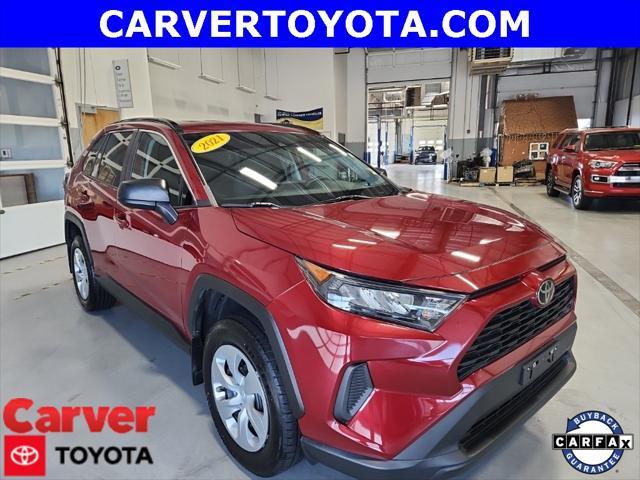 used 2021 Toyota RAV4 car, priced at $23,196