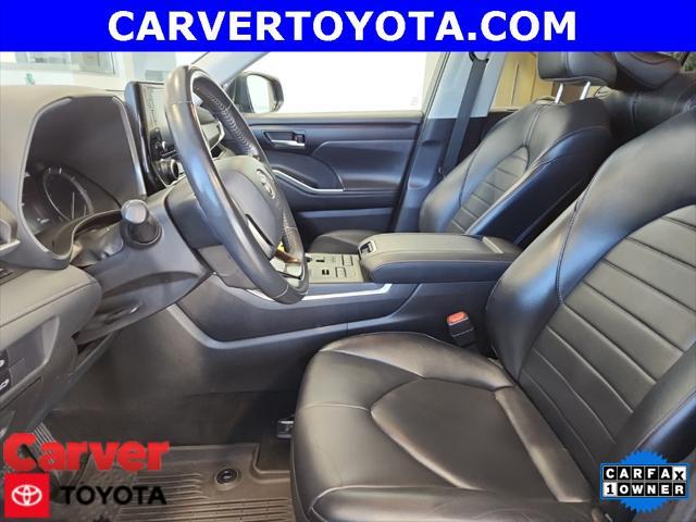 used 2021 Toyota Highlander car, priced at $35,299