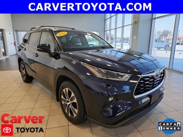 used 2021 Toyota Highlander car, priced at $35,299