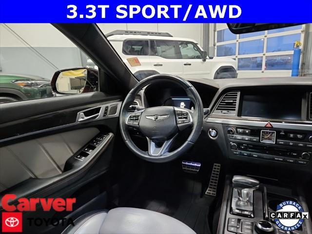 used 2019 Genesis G80 car, priced at $25,202