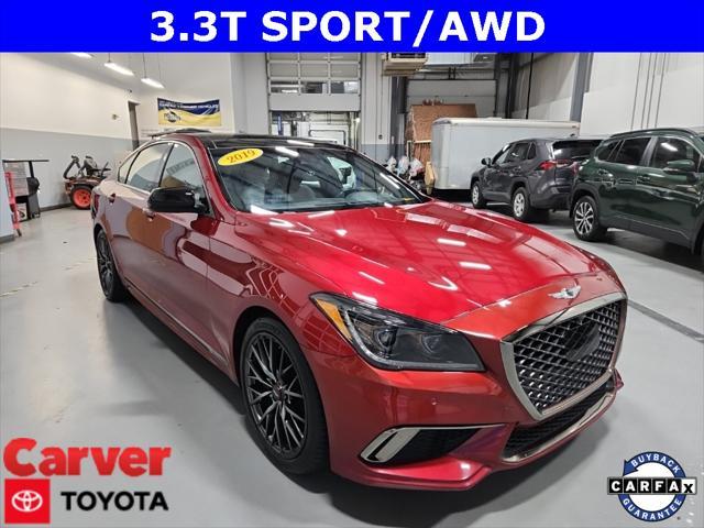 used 2019 Genesis G80 car, priced at $25,202