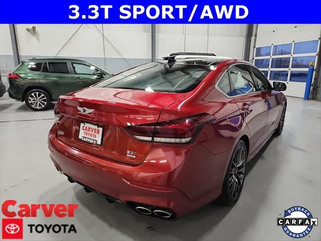 used 2019 Genesis G80 car, priced at $25,202