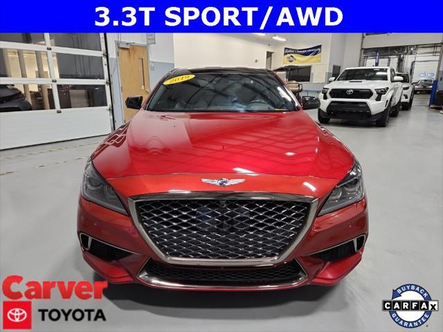 used 2019 Genesis G80 car, priced at $25,202