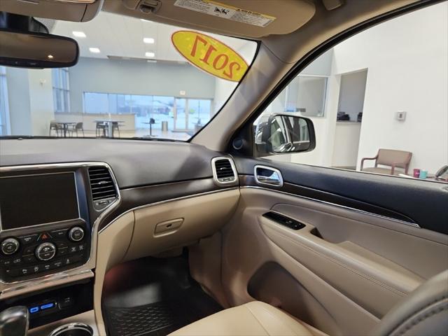 used 2017 Jeep Grand Cherokee car, priced at $13,821