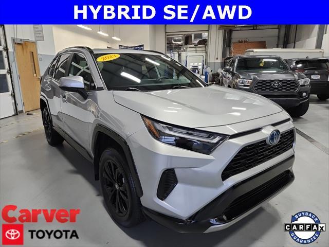 used 2023 Toyota RAV4 Hybrid car, priced at $37,186