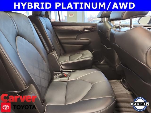 used 2022 Toyota Highlander Hybrid car, priced at $42,899