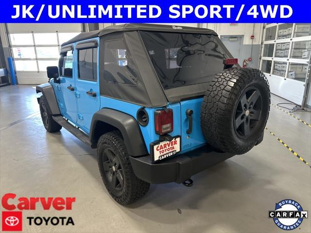 used 2018 Jeep Wrangler JK Unlimited car, priced at $20,623