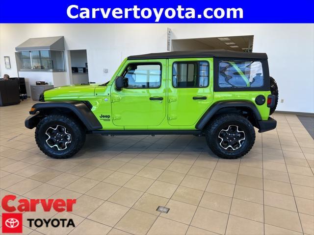 used 2021 Jeep Wrangler Unlimited car, priced at $32,488