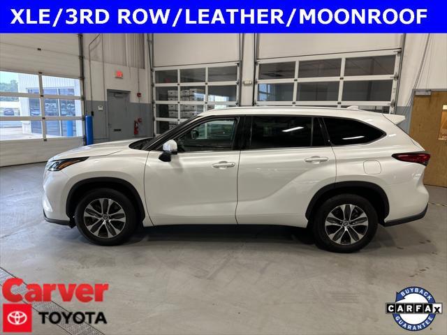 used 2022 Toyota Highlander car, priced at $30,846