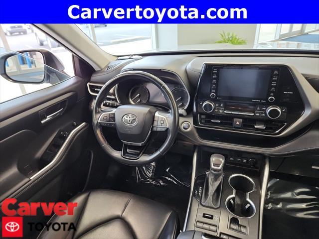 used 2021 Toyota Highlander car, priced at $34,854