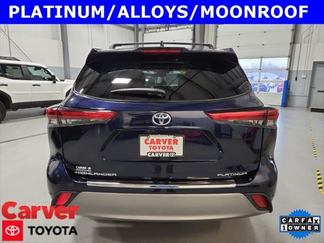 used 2023 Toyota Highlander car, priced at $42,900