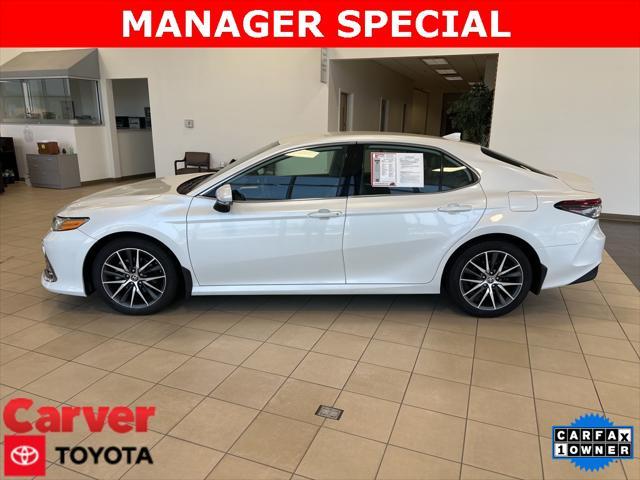 used 2021 Toyota Camry car, priced at $27,054