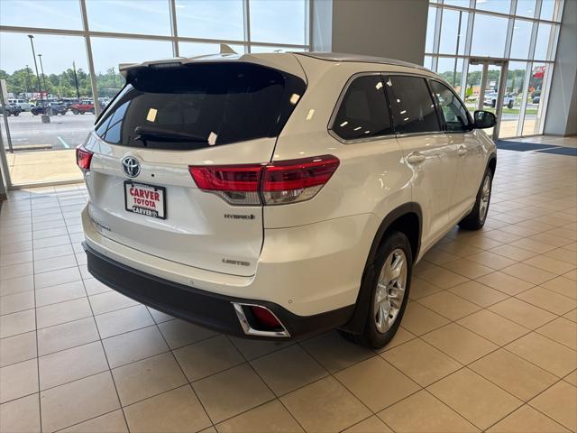 used 2019 Toyota Highlander Hybrid car, priced at $33,087