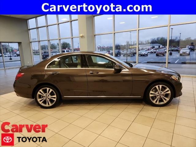 used 2018 Mercedes-Benz C-Class car, priced at $18,391