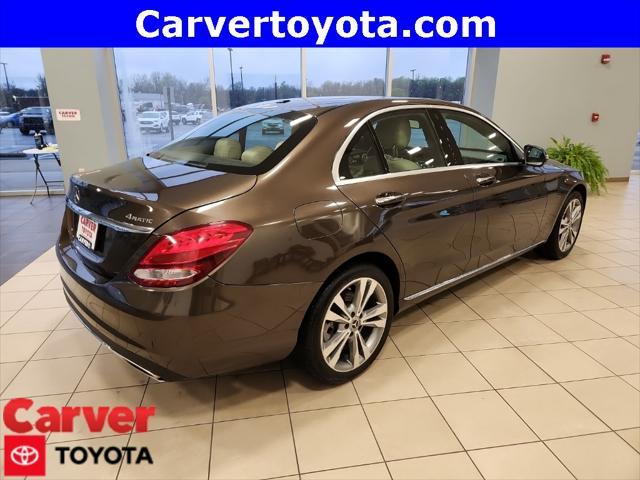 used 2018 Mercedes-Benz C-Class car, priced at $18,391