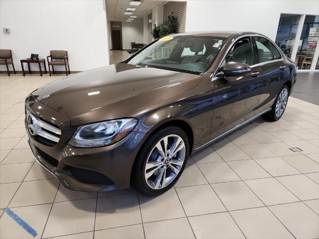 used 2018 Mercedes-Benz C-Class car, priced at $20,500