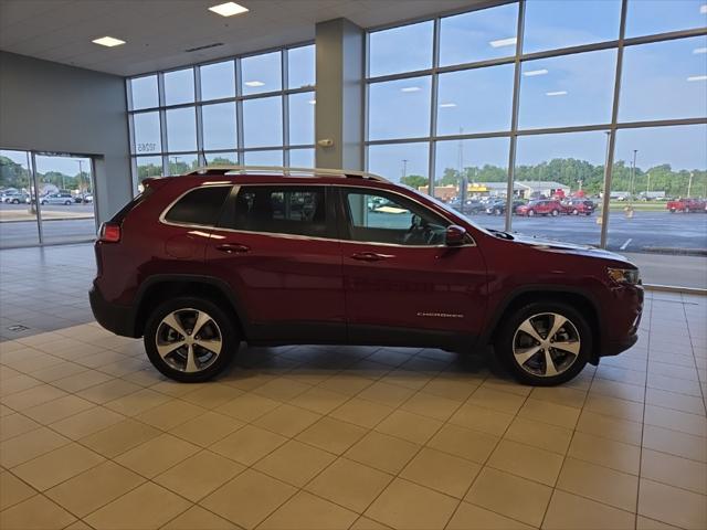 used 2021 Jeep Cherokee car, priced at $21,972