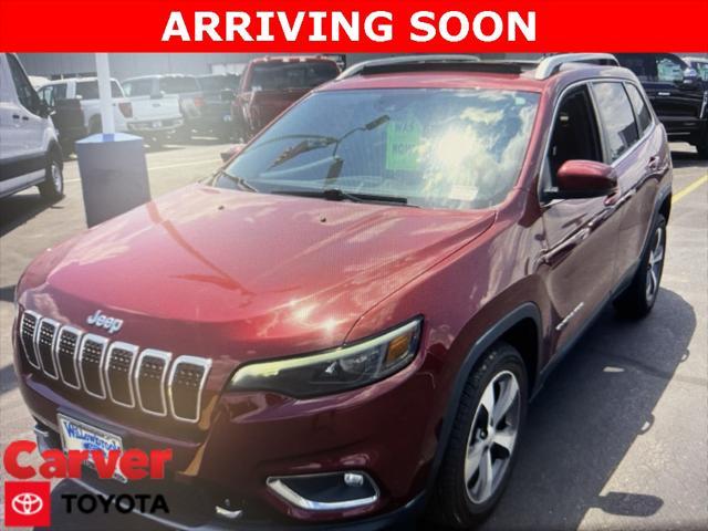 used 2021 Jeep Cherokee car, priced at $21,972