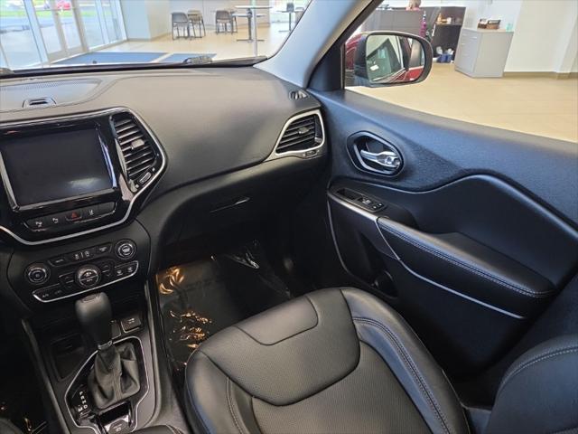 used 2021 Jeep Cherokee car, priced at $21,972