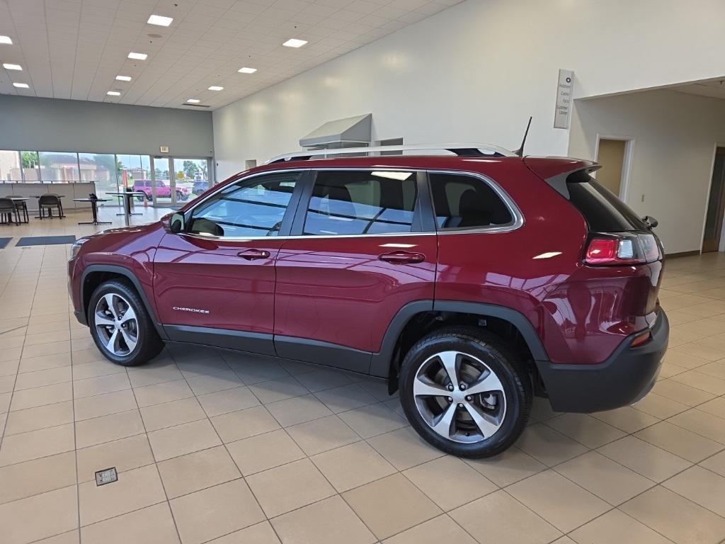 used 2021 Jeep Cherokee car, priced at $18,595