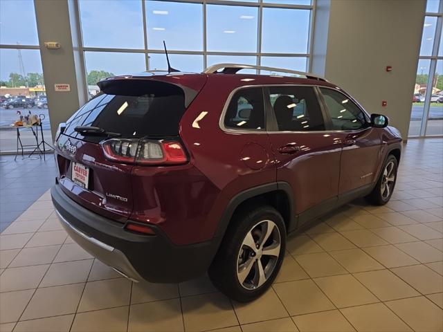 used 2021 Jeep Cherokee car, priced at $21,972