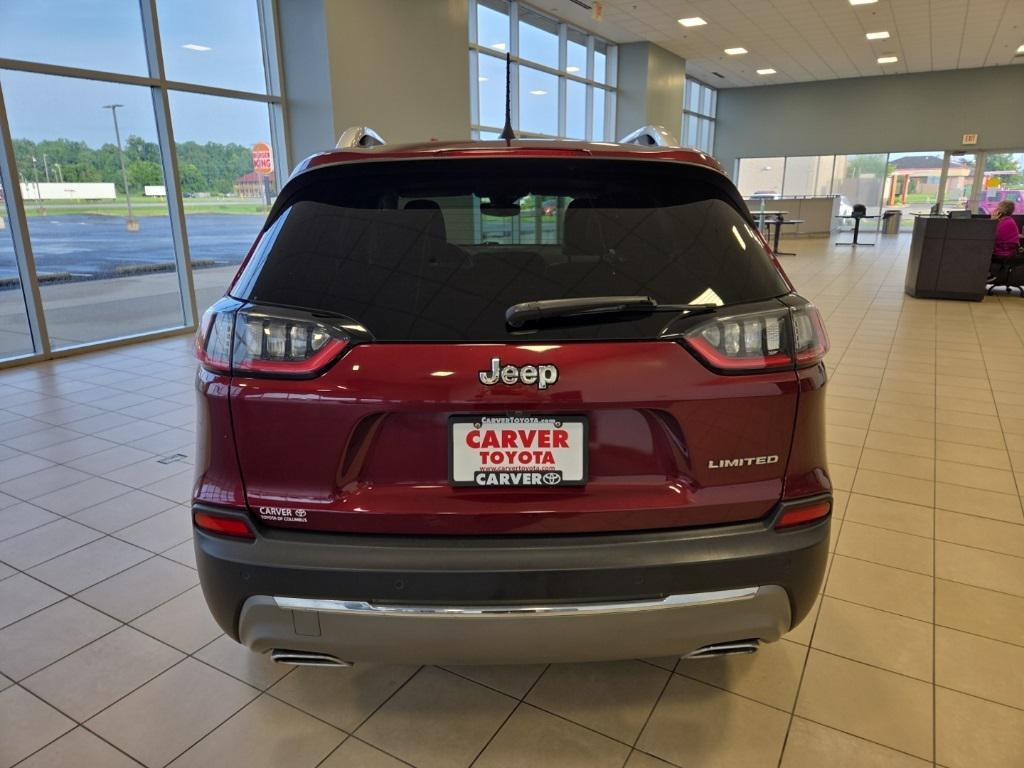 used 2021 Jeep Cherokee car, priced at $18,595