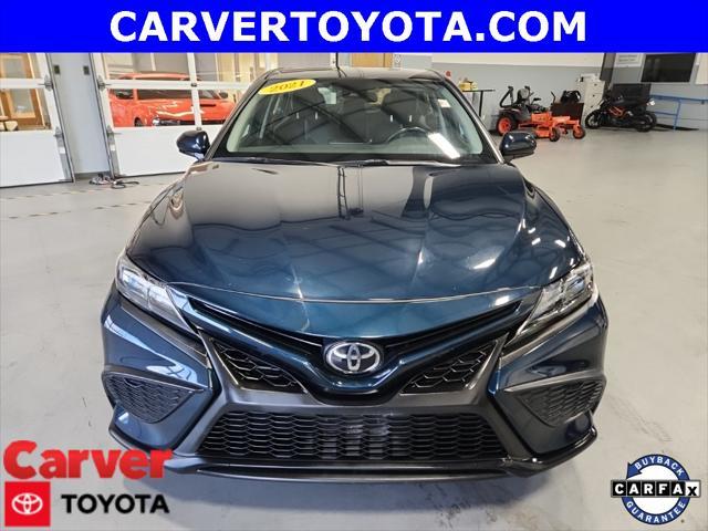 used 2021 Toyota Camry car, priced at $21,990