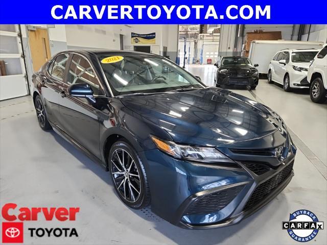 used 2021 Toyota Camry car, priced at $22,495