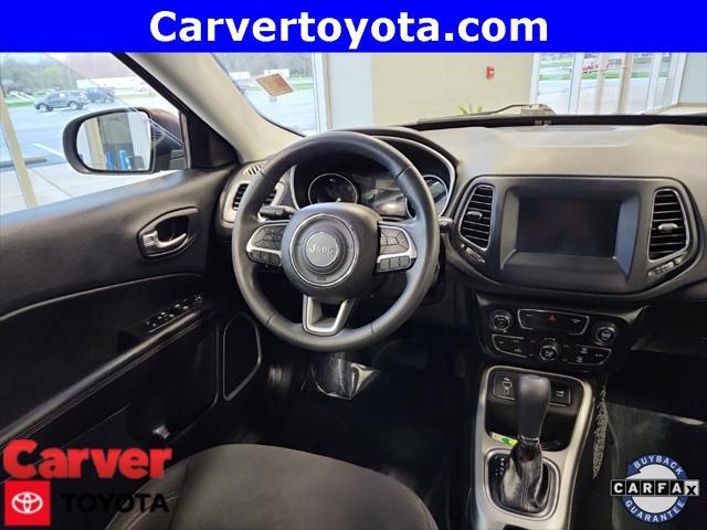 used 2021 Jeep Compass car, priced at $20,175