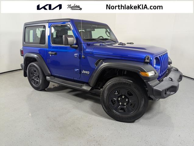 used 2020 Jeep Wrangler car, priced at $18,591