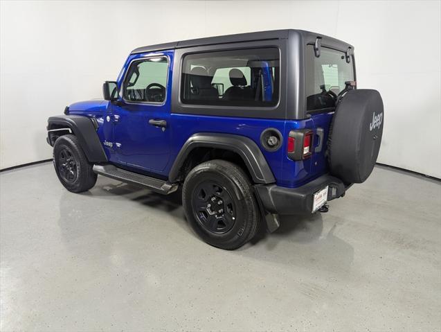 used 2020 Jeep Wrangler car, priced at $18,591