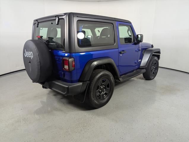 used 2020 Jeep Wrangler car, priced at $18,591