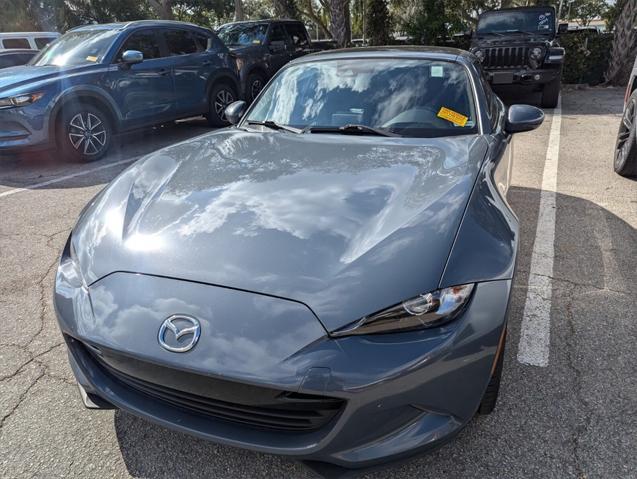 used 2022 Mazda MX-5 Miata RF car, priced at $22,000