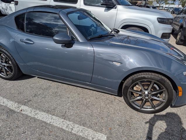 used 2022 Mazda MX-5 Miata RF car, priced at $22,000