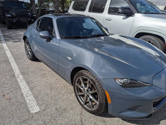 used 2022 Mazda MX-5 Miata RF car, priced at $22,000