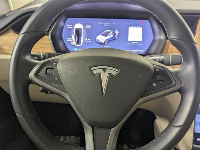 used 2018 Tesla Model X car, priced at $27,995