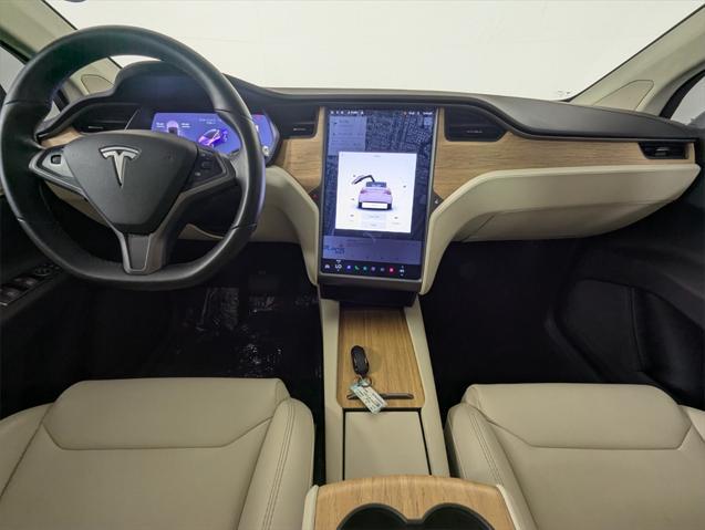 used 2018 Tesla Model X car, priced at $27,995