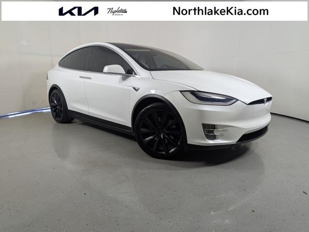 used 2018 Tesla Model X car, priced at $29,995