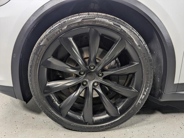 used 2018 Tesla Model X car, priced at $27,995