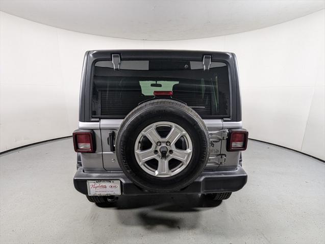 used 2018 Jeep Wrangler Unlimited car, priced at $22,991