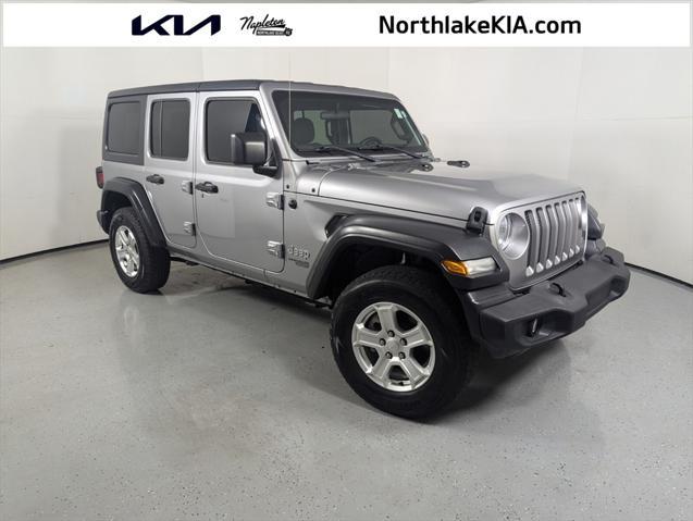 used 2018 Jeep Wrangler Unlimited car, priced at $22,991