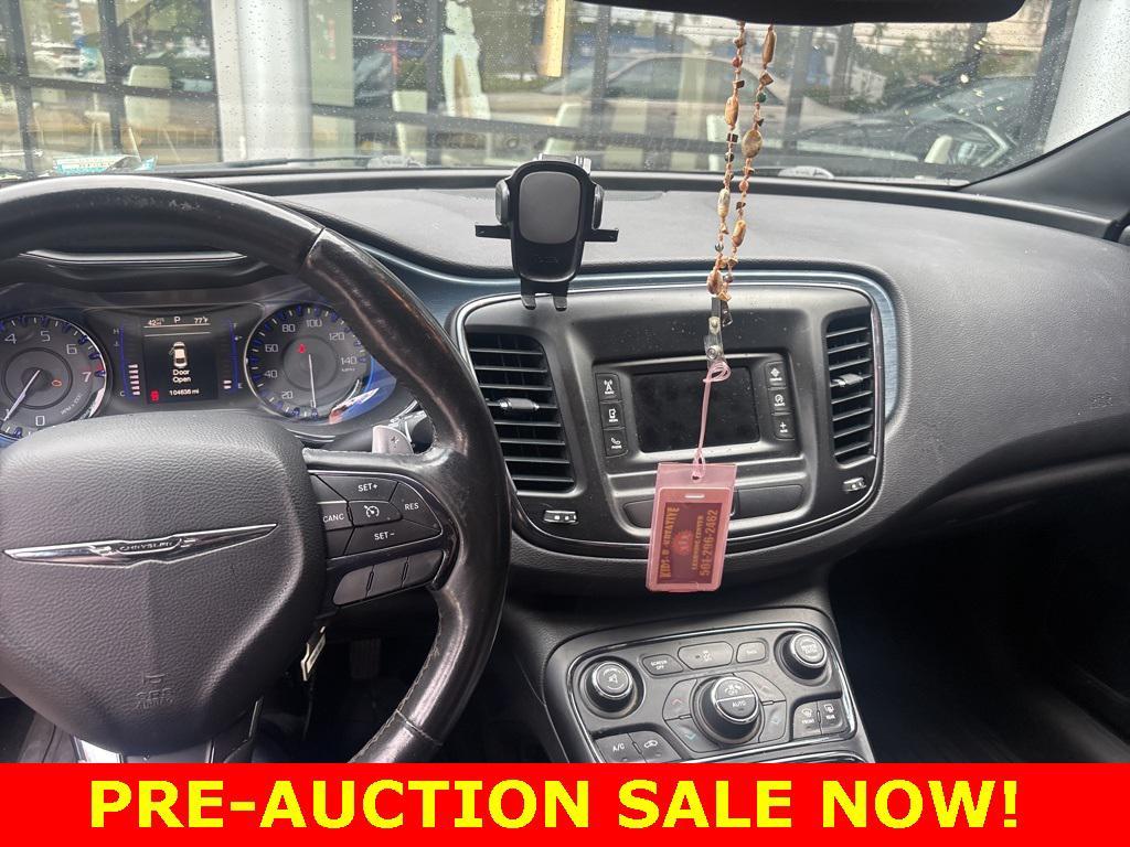 used 2015 Chrysler 200 car, priced at $5,995